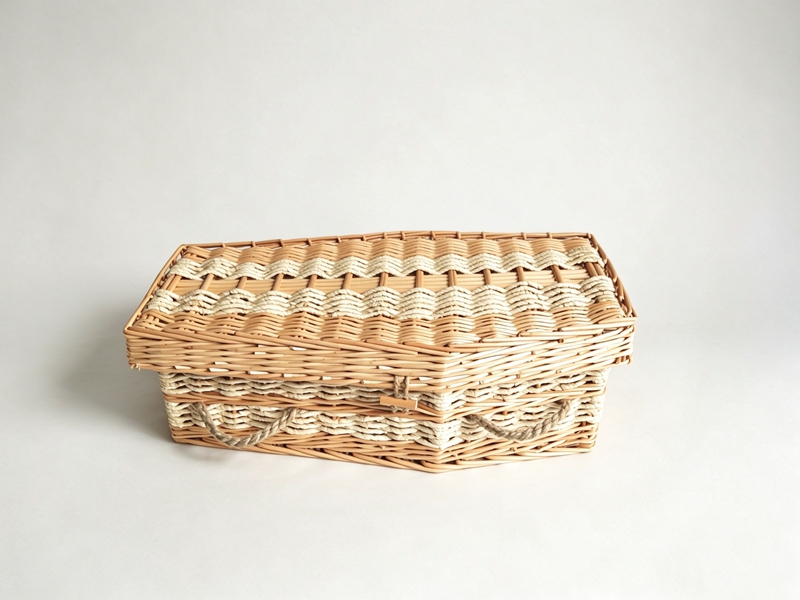 Child Traditional Cornskin Coffin