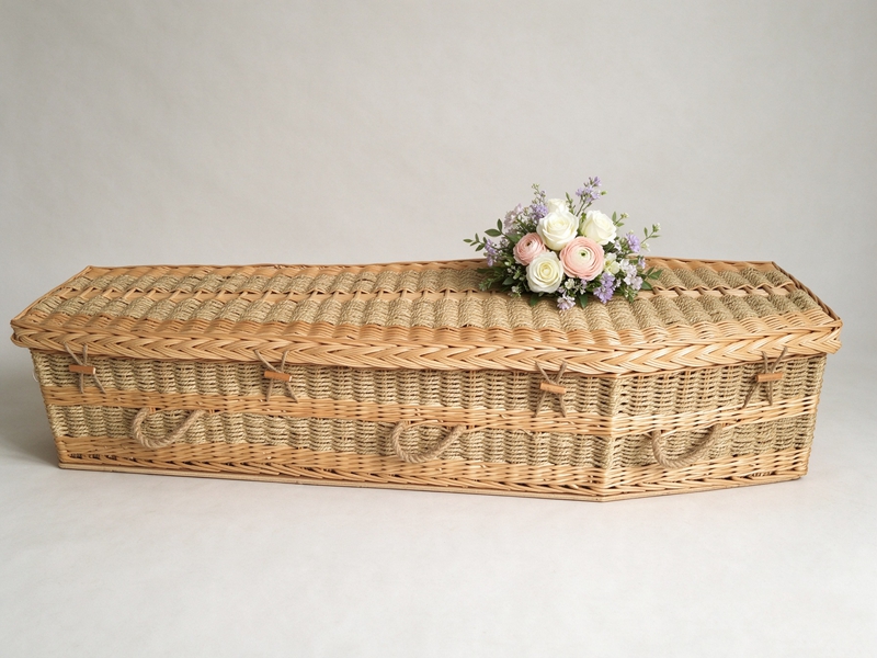 Traditonal Seagrass Coffin