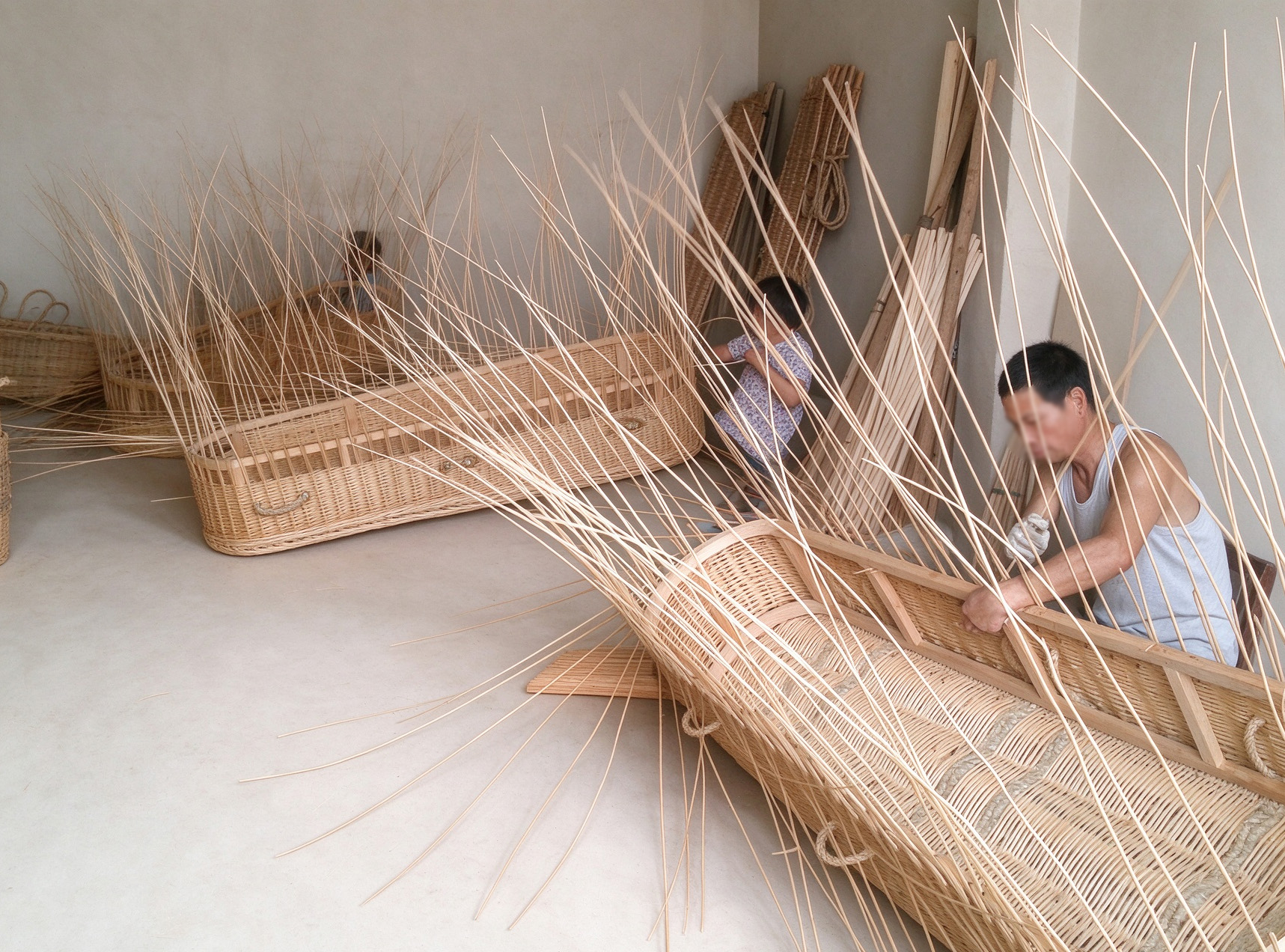Frame weaving
